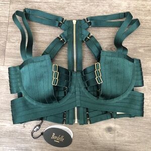 Bordelle tomoe bodice bra eden small